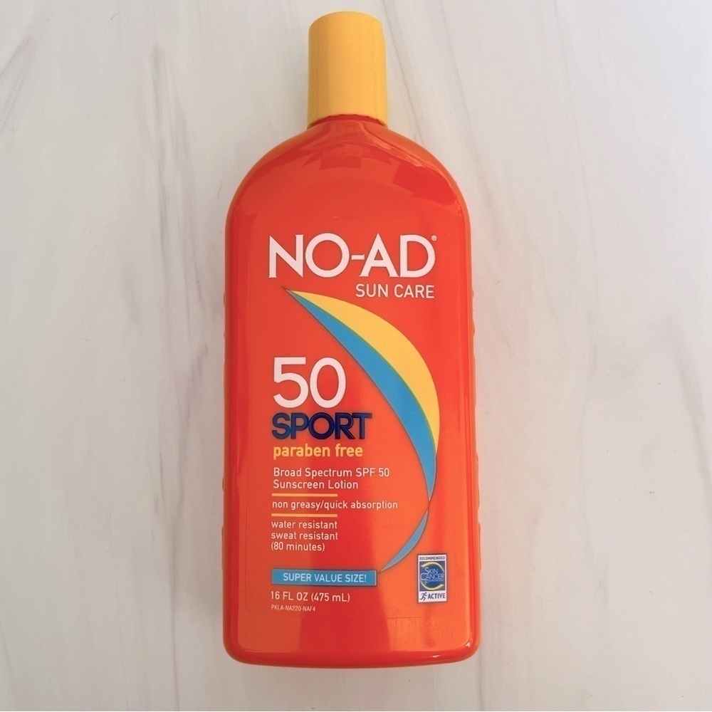 No-Ad 50 Sport Sun Care Sunscreen- 16oz- Exp 1/2023